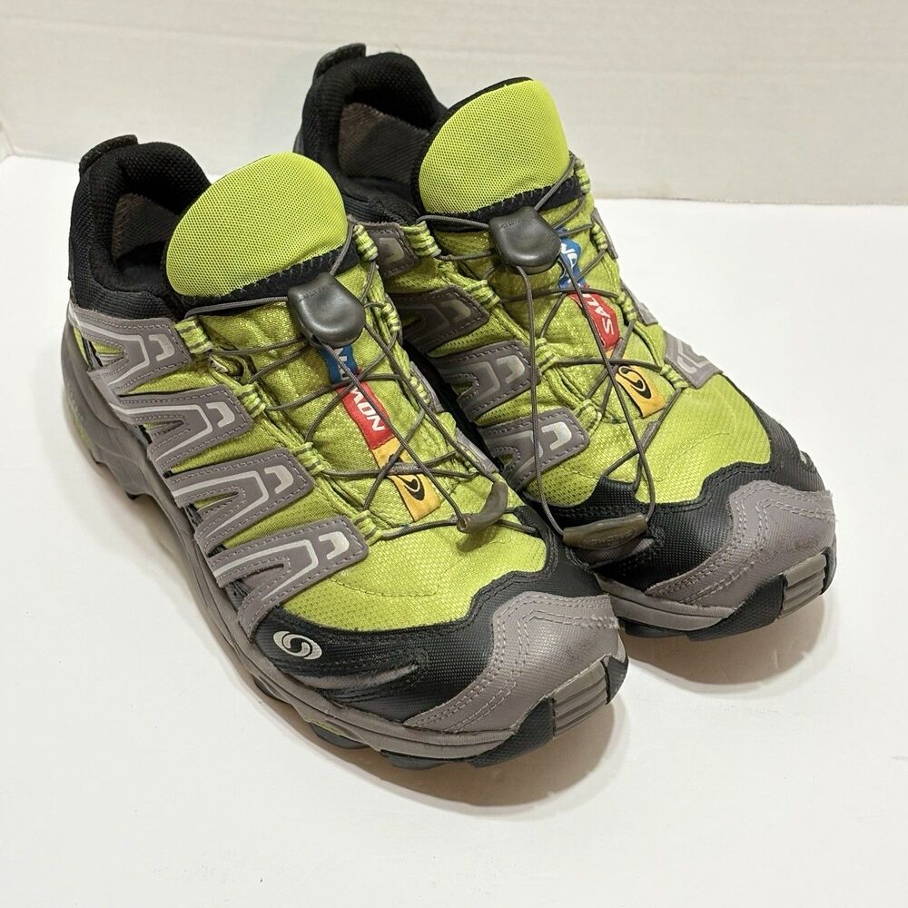 Salomon XA Pro 3D XCR Waterproof Trail Shoes Womens 8 Green